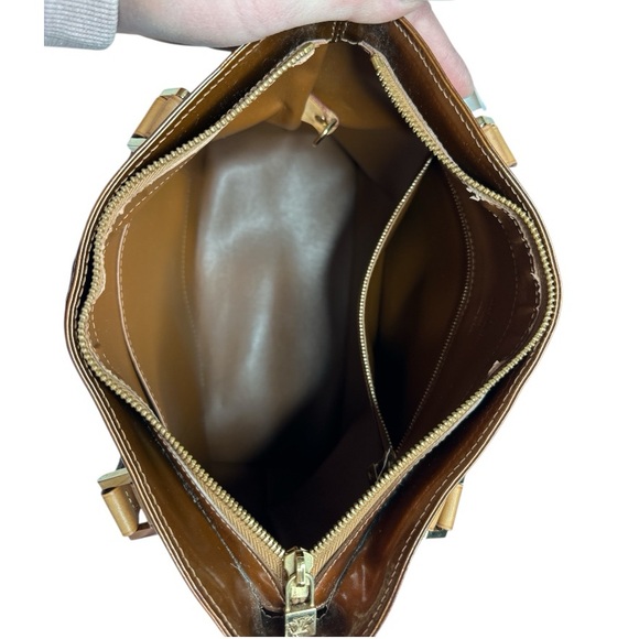 Louis Vuitton Houston Vernis Bronze Monogram Tote Bag - Picture 13 of 16